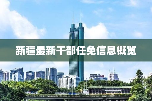 新疆最新干部任免信息概览