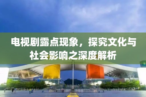 电视剧露点现象，探究文化与社会影响之深度解析