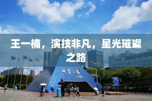 王一楠，演技非凡，星光璀璨之路