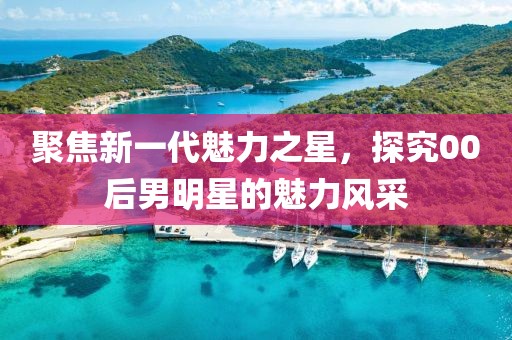 聚焦新一代魅力之星，探究00后男明星的魅力风采