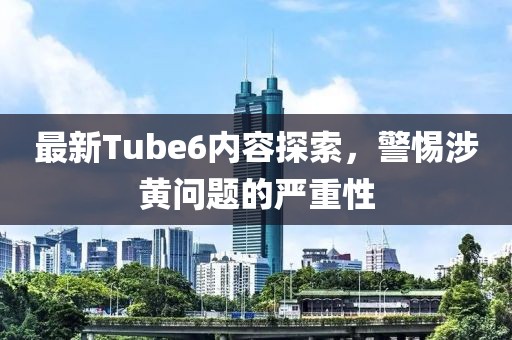 最新Tube6内容探索，警惕涉黄问题的严重性