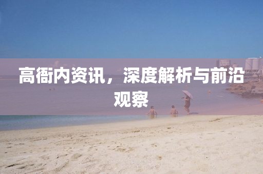 高衙内资讯，深度解析与前沿观察