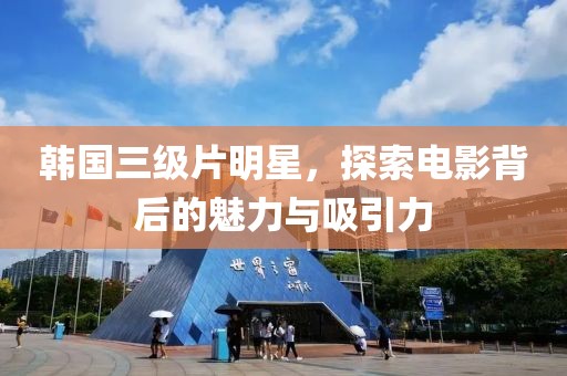 韩国三级片明星，探索电影背后的魅力与吸引力