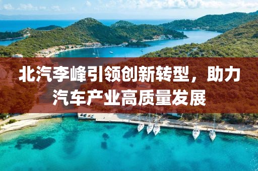 北汽李峰引领创新转型，助力汽车产业高质量发展