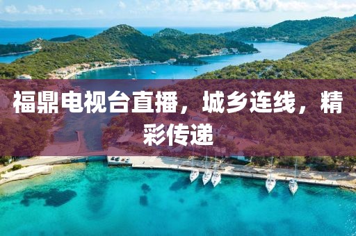 福鼎电视台直播，城乡连线，精彩传递