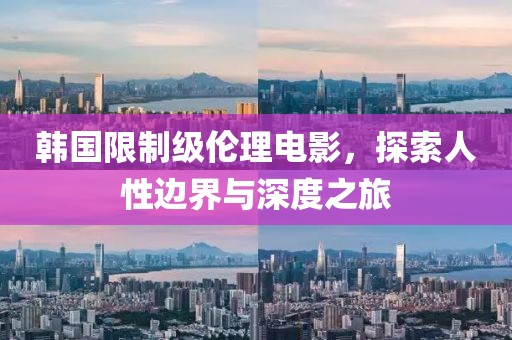 韩国限制级伦理电影，探索人性边界与深度之旅