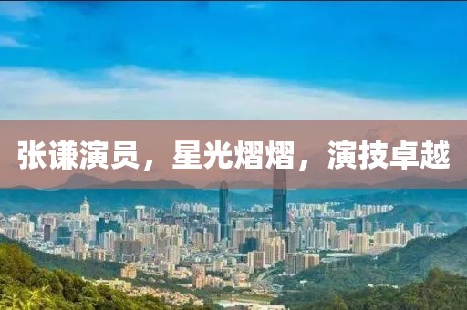 张谦演员，星光熠熠，演技卓越