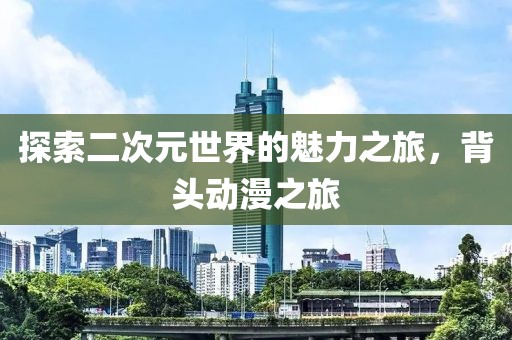 探索二次元世界的魅力之旅，背头动漫之旅