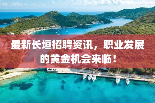 最新长垣招聘资讯，职业发展的黄金机会来临！