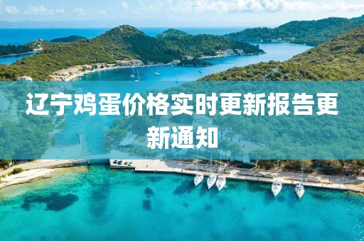 辽宁鸡蛋价格实时更新报告更新通知