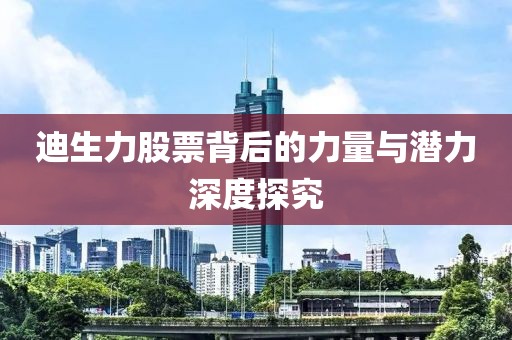 迪生力股票背后的力量与潜力深度探究