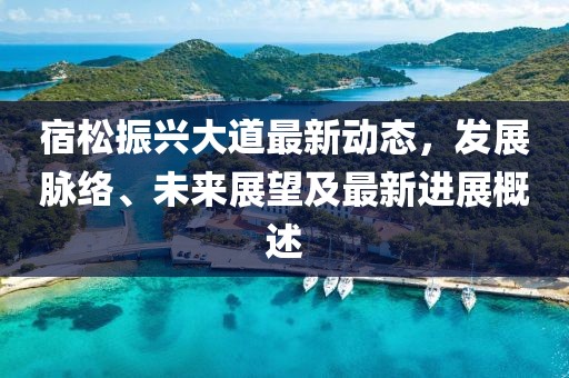 宿松振兴大道最新动态，发展脉络、未来展望及最新进展概述