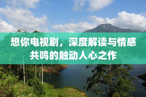 想你电视剧，深度解读与情感共鸣的触动人心之作