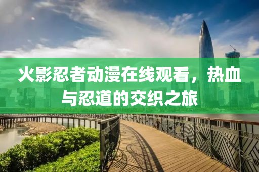 火影忍者动漫在线观看，热血与忍道的交织之旅