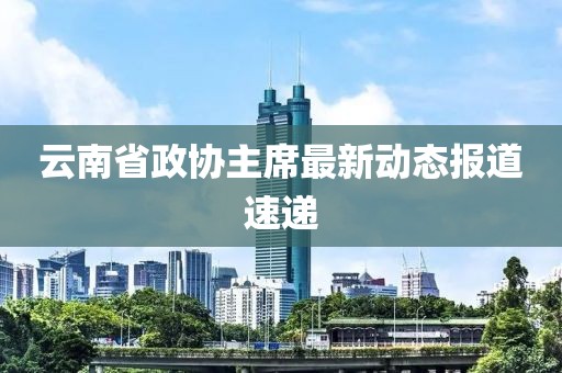 云南省政协主席最新动态报道速递