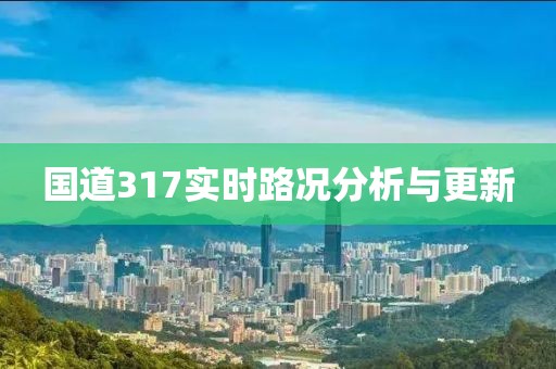 国道317实时路况分析与更新