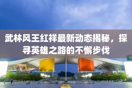 武林风王红祥最新动态揭秘，探寻英雄之路的不懈步伐
