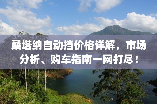 桑塔纳自动挡价格详解，市场分析、购车指南一网打尽！