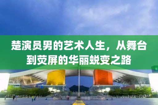 楚演员男的艺术人生，从舞台到荧屏的华丽蜕变之路
