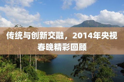 传统与创新交融，2014年央视春晚精彩回顾