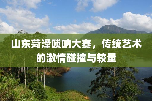 山东菏泽唢呐大赛，传统艺术的激情碰撞与较量