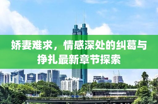 娇妻难求，情感深处的纠葛与挣扎最新章节探索