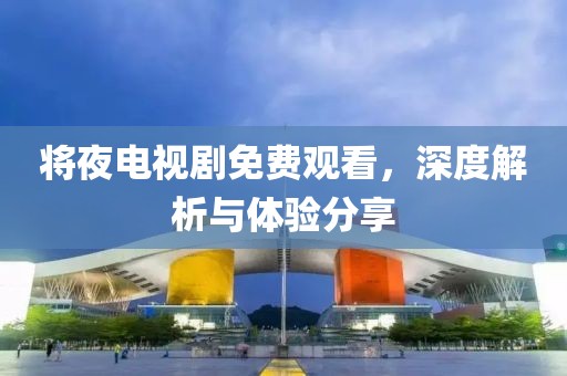 将夜电视剧免费观看，深度解析与体验分享
