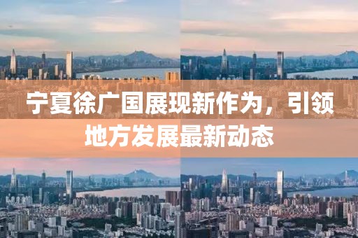 宁夏徐广国展现新作为，引领地方发展最新动态