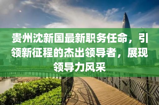贵州沈新国最新职务任命，引领新征程的杰出领导者，展现领导力风采