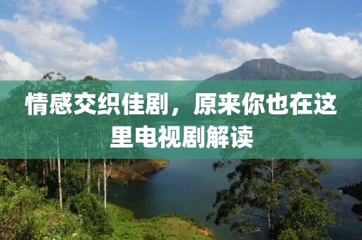情感交织佳剧，原来你也在这里电视剧解读