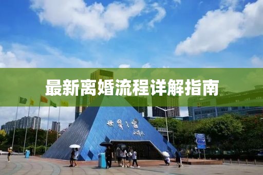 最新离婚流程详解指南