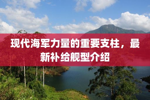 现代海军力量的重要支柱，最新补给舰型介绍