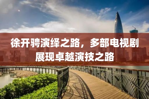 徐开骋演绎之路，多部电视剧展现卓越演技之路