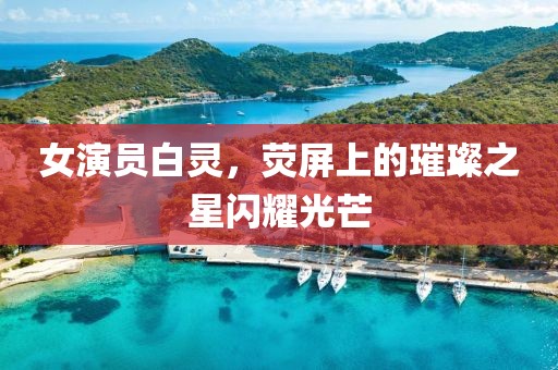 女演员白灵，荧屏上的璀璨之星闪耀光芒