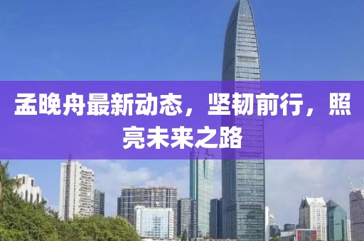 孟晚舟最新动态，坚韧前行，照亮未来之路