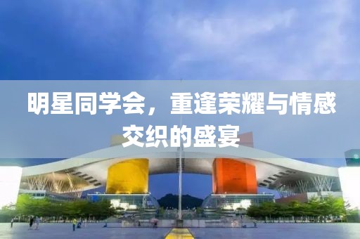 明星同学会，重逢荣耀与情感交织的盛宴