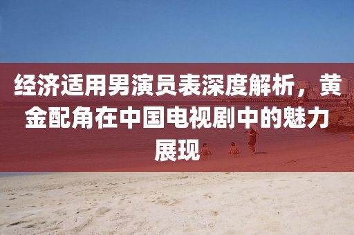 经济适用男演员表深度解析，黄金配角在中国电视剧中的魅力展现