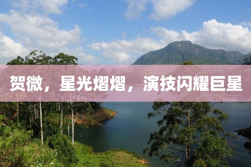 贺微，星光熠熠，演技闪耀巨星
