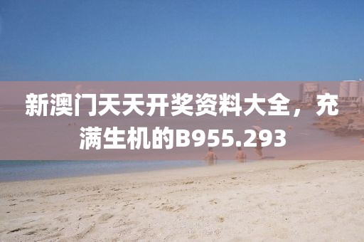 新澳门天天开奖资料大全，充满生机的B955.293