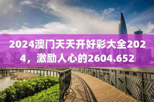 2024澳门天天开好彩大全2024，激励人心的2604.652
