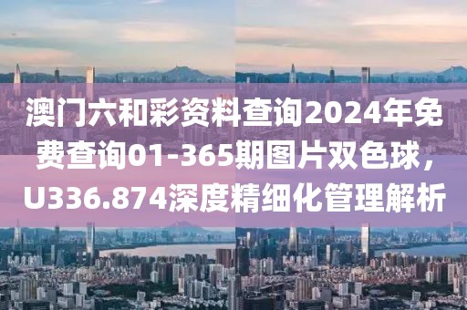 澳门六和彩资料查询2024年免费查询01-365期图片双色球，U336.874深度精细化管理解析
