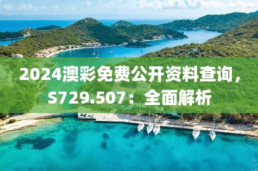 2024澳彩免费公开资料查询，S729.507：全面解析
