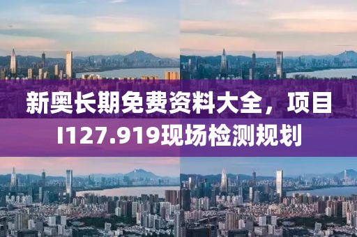 新奥长期免费资料大全，项目I127.919现场检测规划