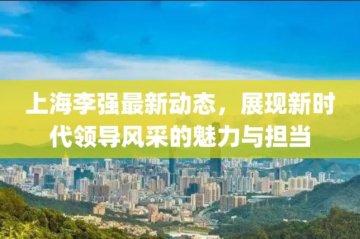 上海李强最新动态，展现新时代领导风采的魅力与担当