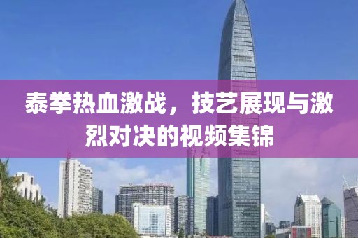 泰拳热血激战，技艺展现与激烈对决的视频集锦
