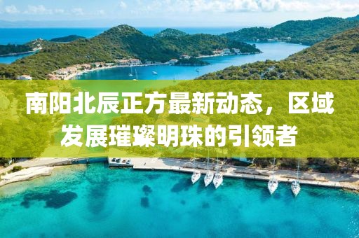 南阳北辰正方最新动态，区域发展璀璨明珠的引领者