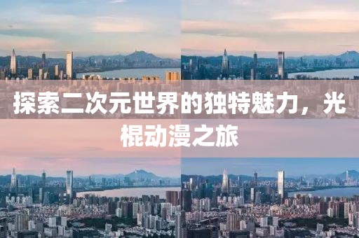 探索二次元世界的独特魅力，光棍动漫之旅
